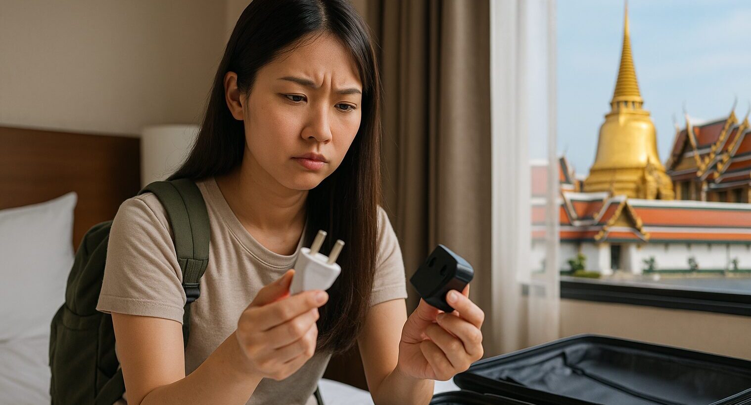 タイは変圧器がいらない？旅行前に確認すべき注意点
