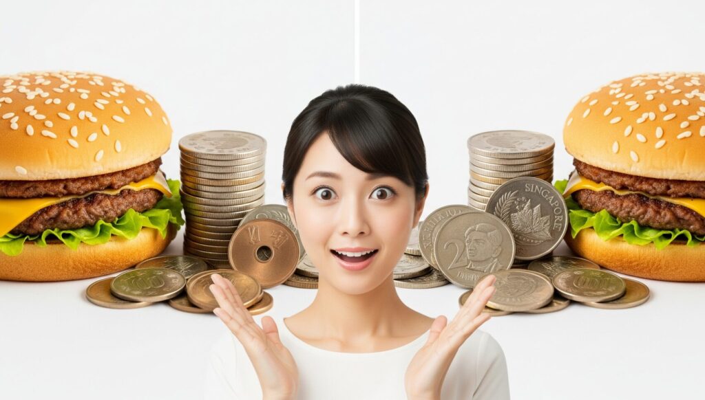 マックの価格を日本と比較