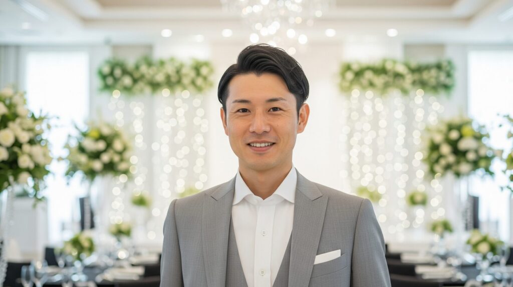 男性ゲストの服装