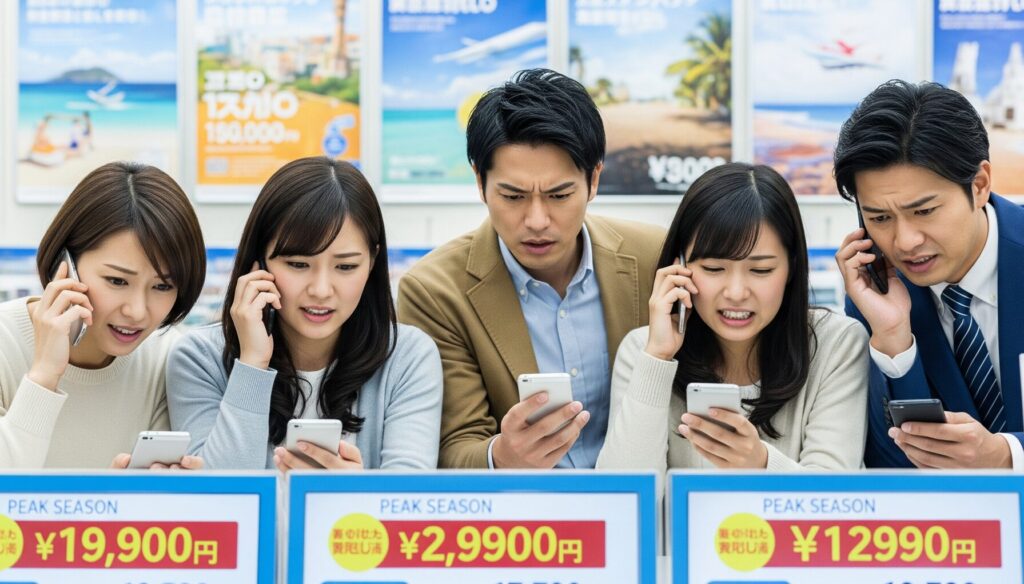 旅行費用が高騰する避けるべき時期