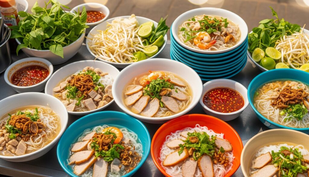 朝食にも人気の麺料理