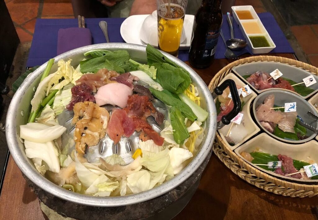 みんなで楽しむ鍋とバーベキュー