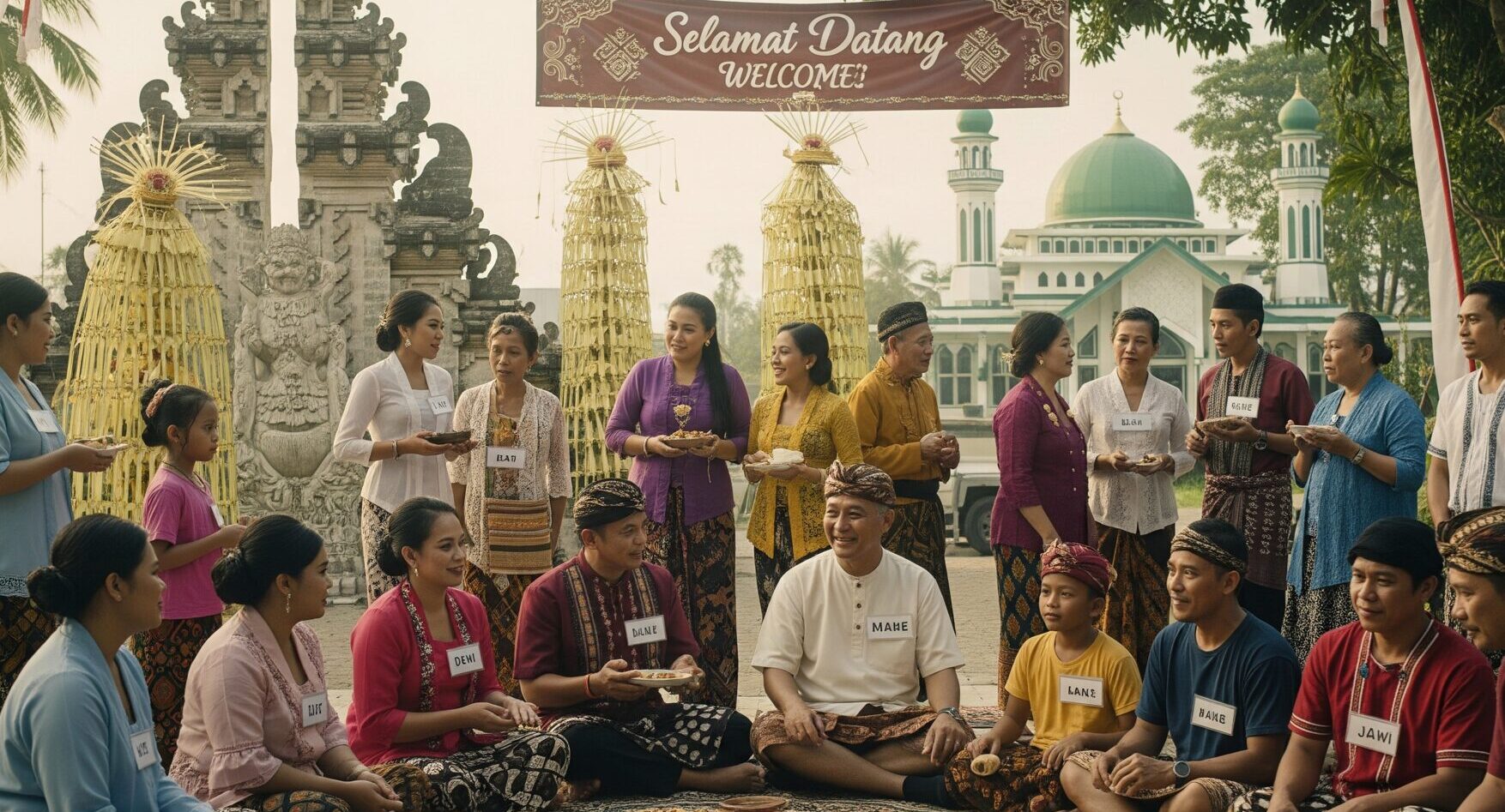 インドネシアの名前の順番は？苗字がない文化と命名の法則を解説