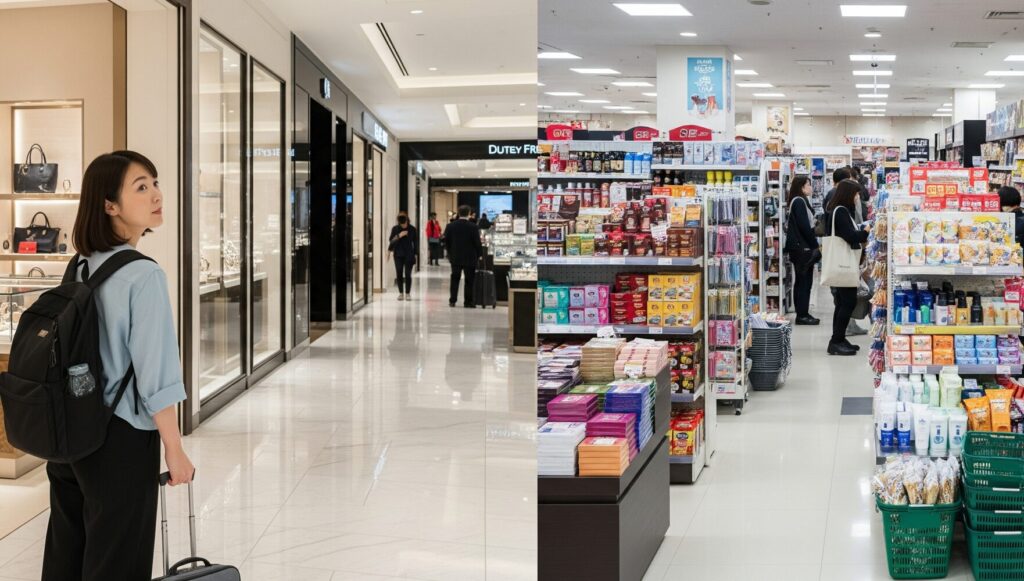免税店の充実度とブランドを比較