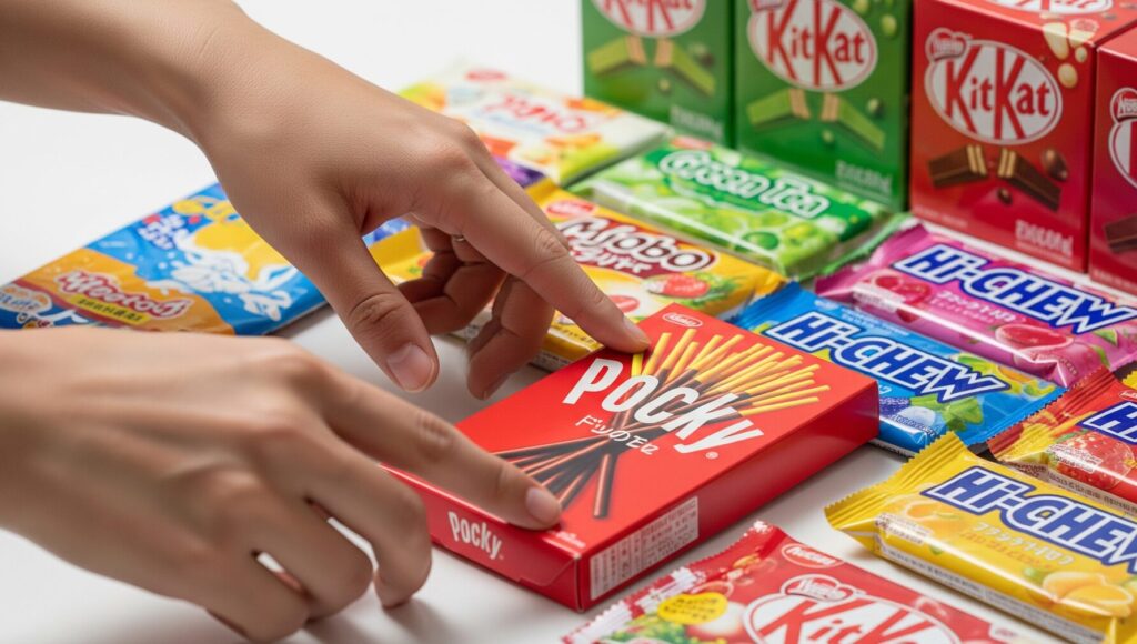 チョコレートや甘いお菓子は定番人気