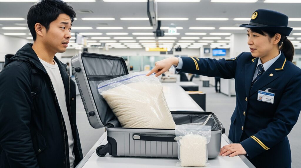 日本から米を持ち込む際の注意点