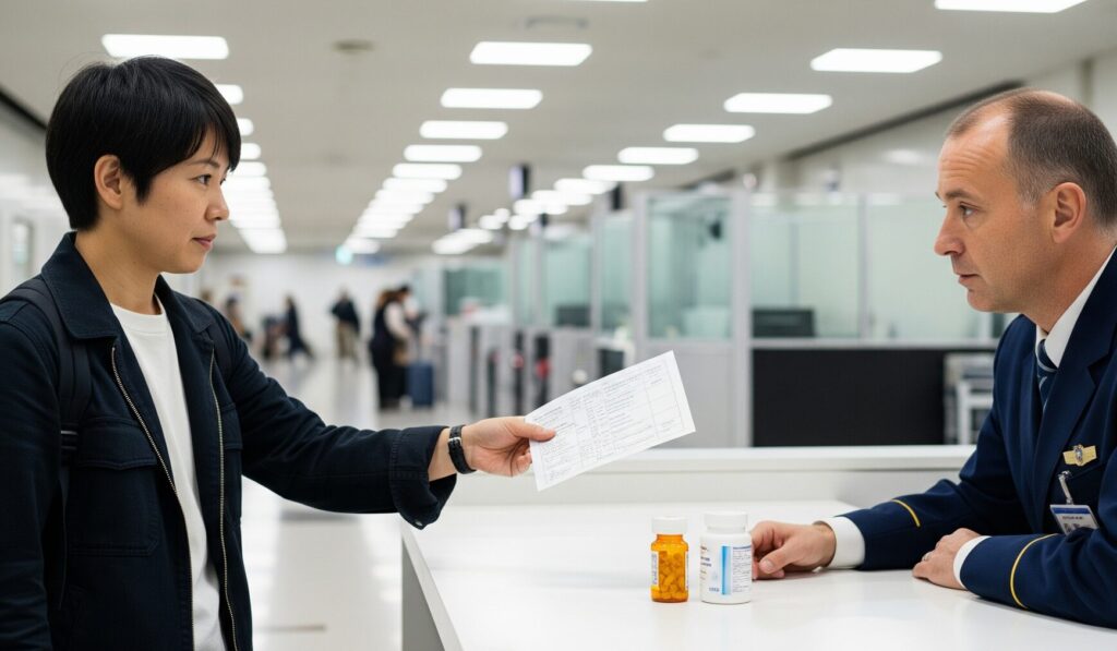 薬やサプリメントは持ち込める?