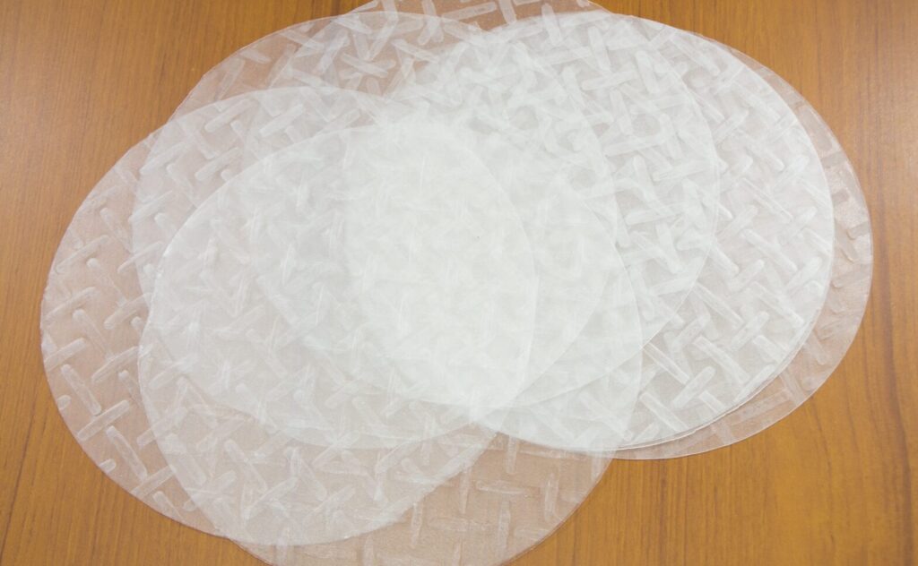 特徴的な皮はライスペーパー