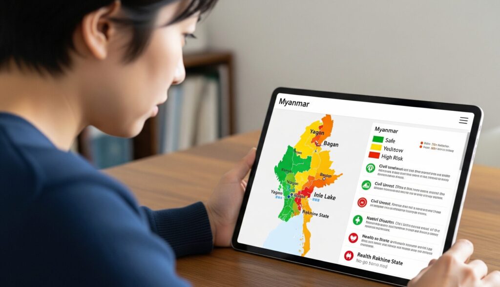 外務省の渡航情報で危険レベルを確認