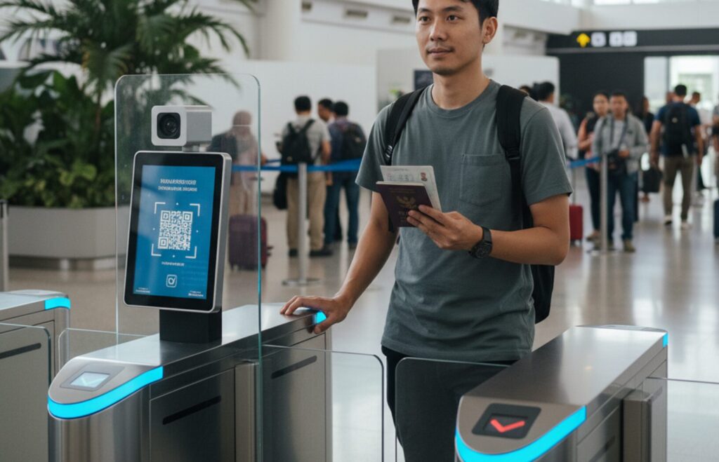 自動化ゲートでスムーズに入国