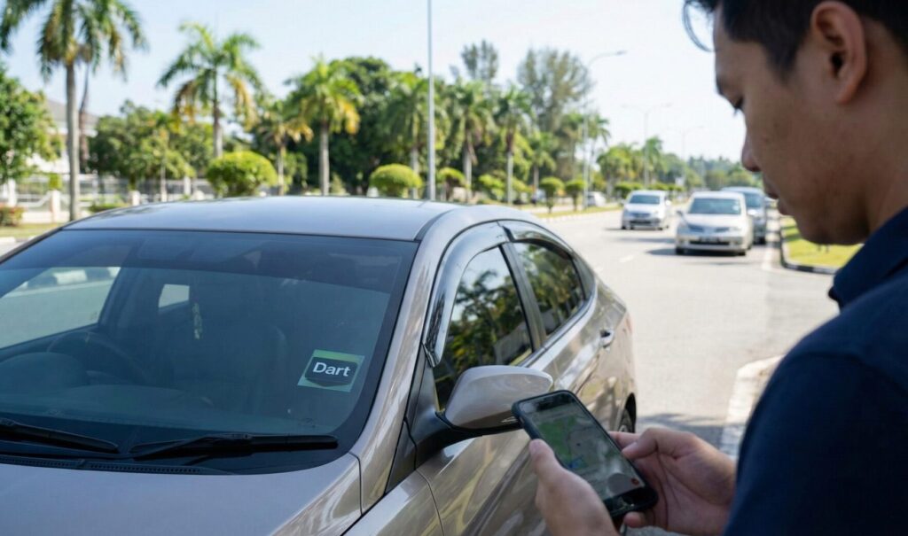 移動手段Dartの利用とタクシー事情